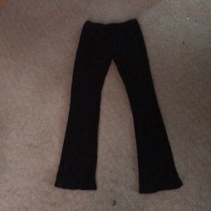 Kids Black Flare Leggings